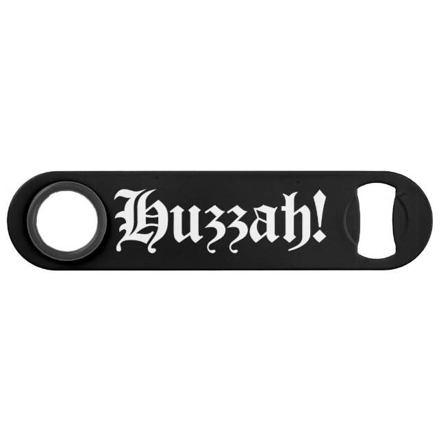 Huzzah ! {Typographie médiévale} (Devant (Horizontal))