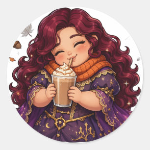 HVU Saison effrayante - Jour 6 : Autocollant Latte