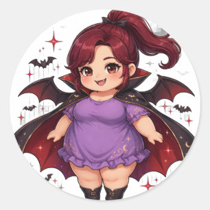 HVU Spooky Season - Jour 5 : Autocollant Vampire