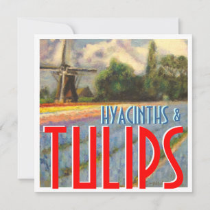 Hyacinthes et tulipes