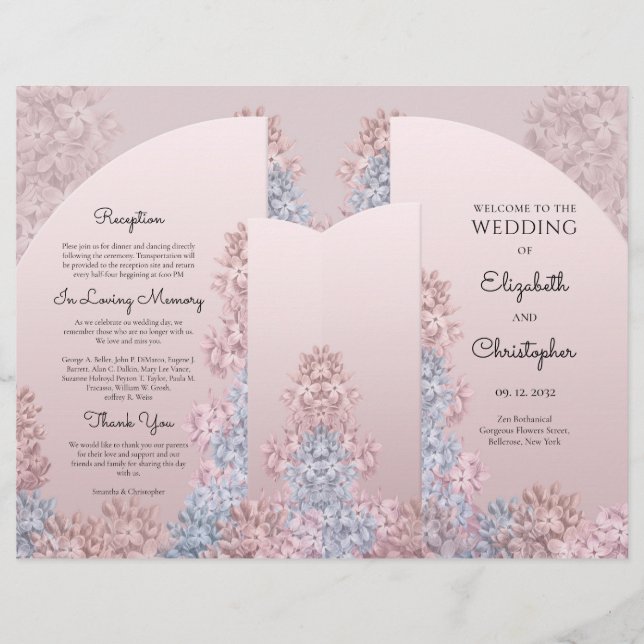 Hyacinthes roses poussiéreuses (Devant)