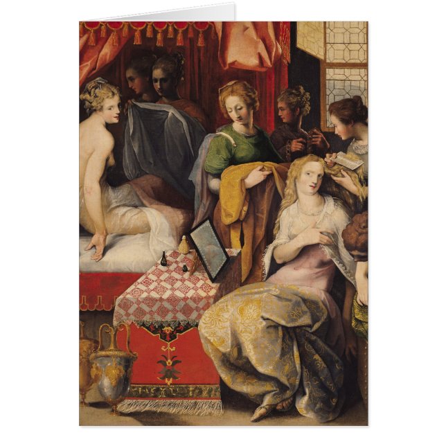 Hyante et Climene à leur toilette (Devant)