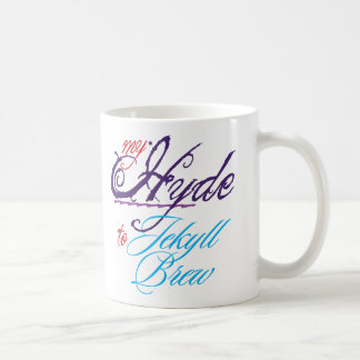Hyde dans la tasse blanche classique de Jekyll