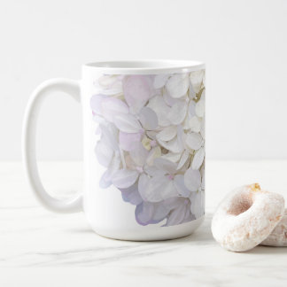 Hydrangea - Blanc et Violet - Mug