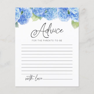 Hydrangea Blue Flowers Conseil Parents Baby shower