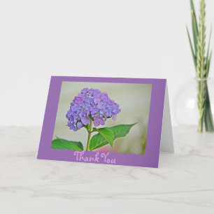 Hydrangea Carte de remerciements