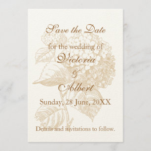 Hydrangea Faire-part de mariage