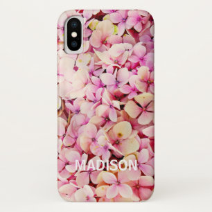 Hydrangea Floral iPhone X Coque