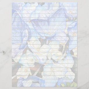 Hydrangea Lined Stationnaire