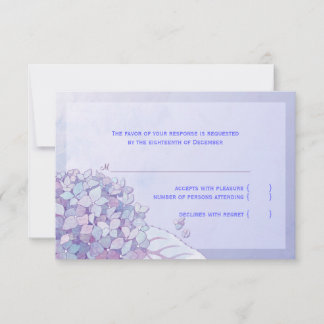 Hydrangea Mariage Floral Violet RSVP