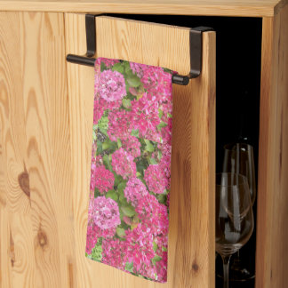 Hydrangea rose Florale Motif Cuisine Serviette