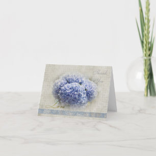 Hydrangeas Bleus Romantiques Merci