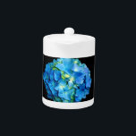 Hydrangée bleue<br><div class="desc">Cottage romantique noyau floral - hydrangées bleues - ancienne mode élégance -</div>
