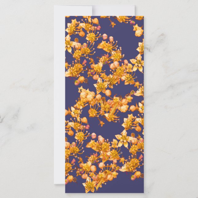 hydrangée orange et marine (Devant)