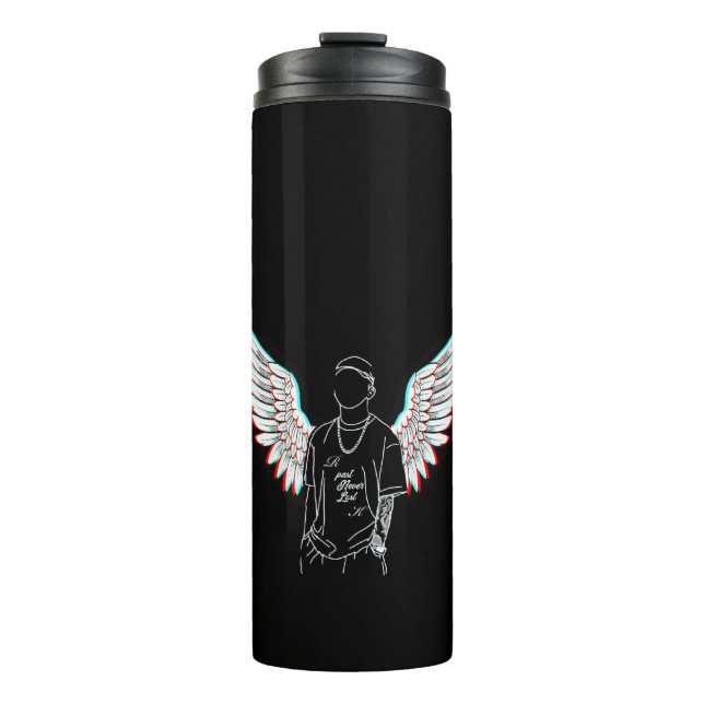 Hydrologie Bouteille d'eau en acier inoxydable - S (Devant)