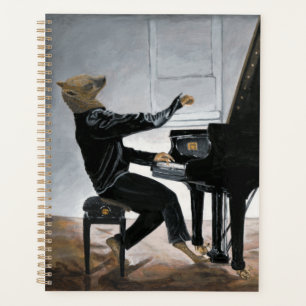 Hyena Piano Music Player Imaginaire Art Planner