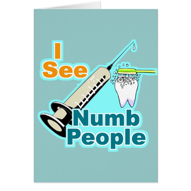 Hygiéniste dentaire drôle de dentiste (Devant)