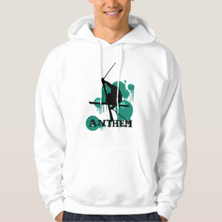 HYMNE de sweat - shirt à capuche de ski