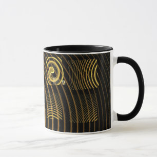 Hypnose Mug de café Abstrait