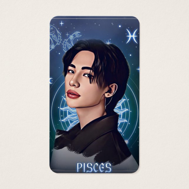 hyunjin de straykids carte zodiac (Devant)
