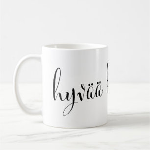hyvää huomenta Good Morning Mug finlandais