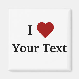 I aimant de coeur (personnalisez)