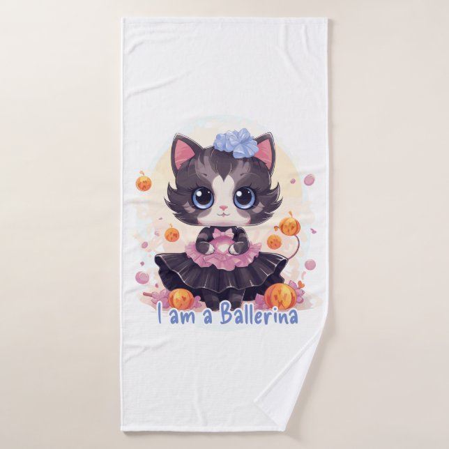 I am a Ballerina (Serviette de bain)