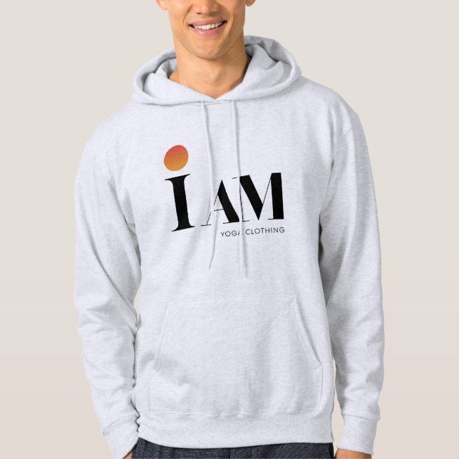 I AM Logo Sweat - shirt à capuche (Devant)