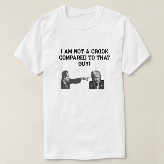 I Am Not  A Crook T-Shirt (Design devant)