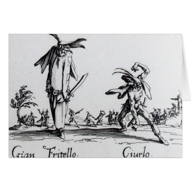 I Balli de Spessanei, ou Le Grande Chasse (Devant horizontal)