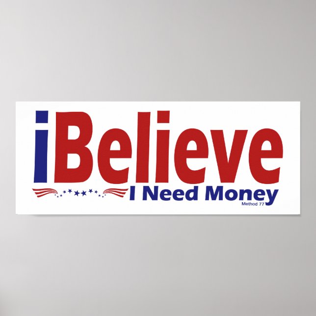 I Believe Posters (Devant)