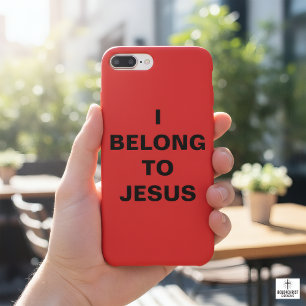 "I Belong To Jesus" Apple iPhone 8/7 Coque