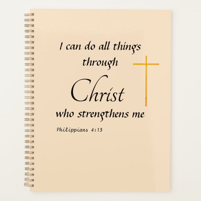 I can do all things through Christ (Devant)