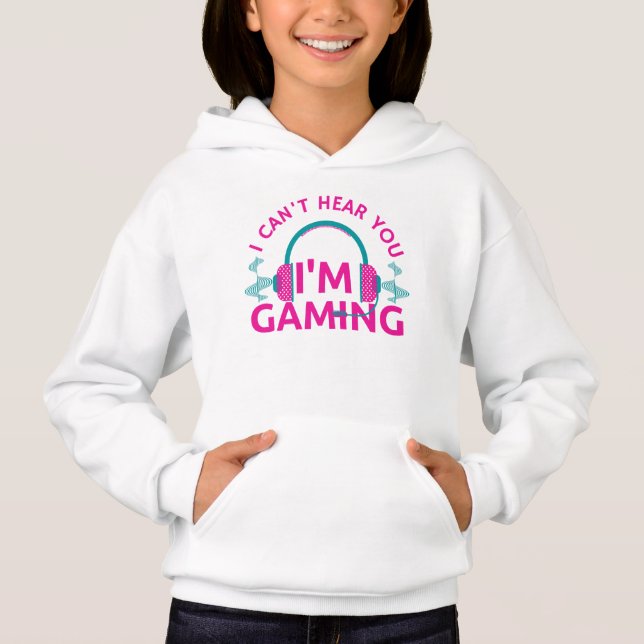 I CAN'T HEAR YOU I'M GAMING Funny Video Game (Devant)