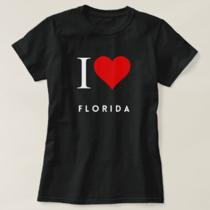 I Coeur Floride noir Femen T-shirt