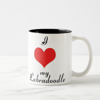 I coeur ma tasse de Labradoodle