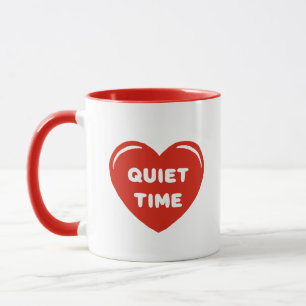 I coeur ma tasse minimaliste tranquille de coeur
