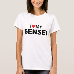 I coeur mon T-shirt de Sensei