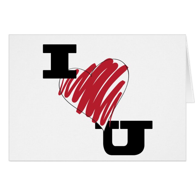 I coeur U (Devant horizontal)