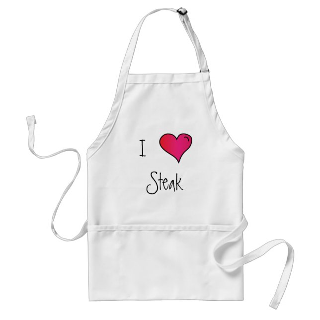 I coeur vous tablier personnalisable (Devant)