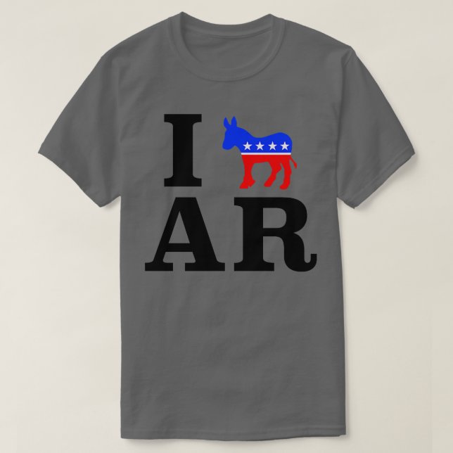 i démocrate Arkansas AR TShirt (Design devant)