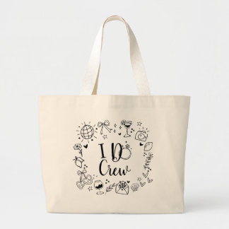 I Do Crew Sac fourre-tout - Mariée Bachelorette Pa