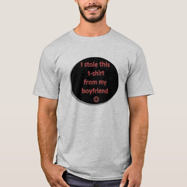 I étole ce T-shirt de mon ami (Devant)