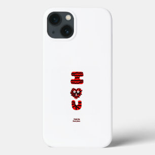 I Fuzzy U Apple iPhone 13 Coque