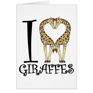 I girafes de coeur