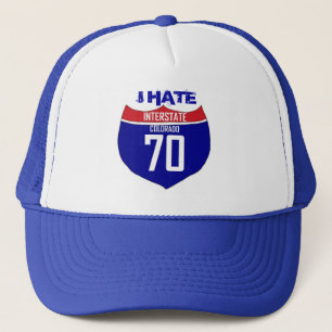 I Hate I70 casquette routier du Colorado