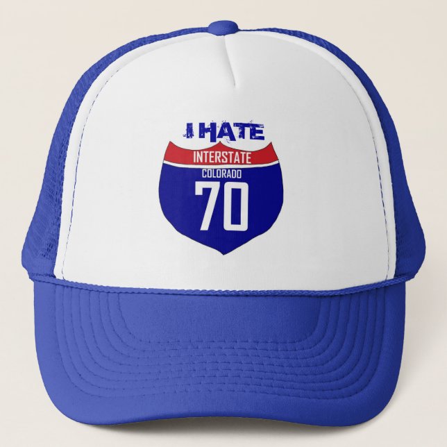 I Hate I70 casquette routier du Colorado (Devant)