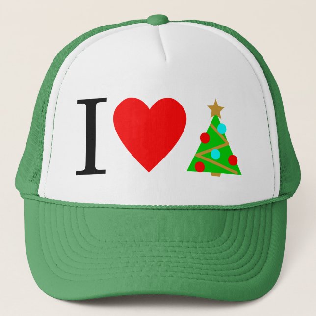 I Heart Christmas Casquette (Devant)