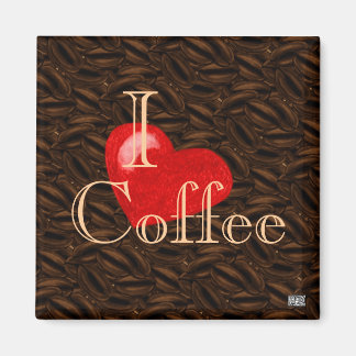 I Heart Coffee Magnet