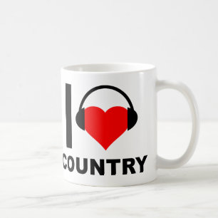 I Heart Country Funny Mug